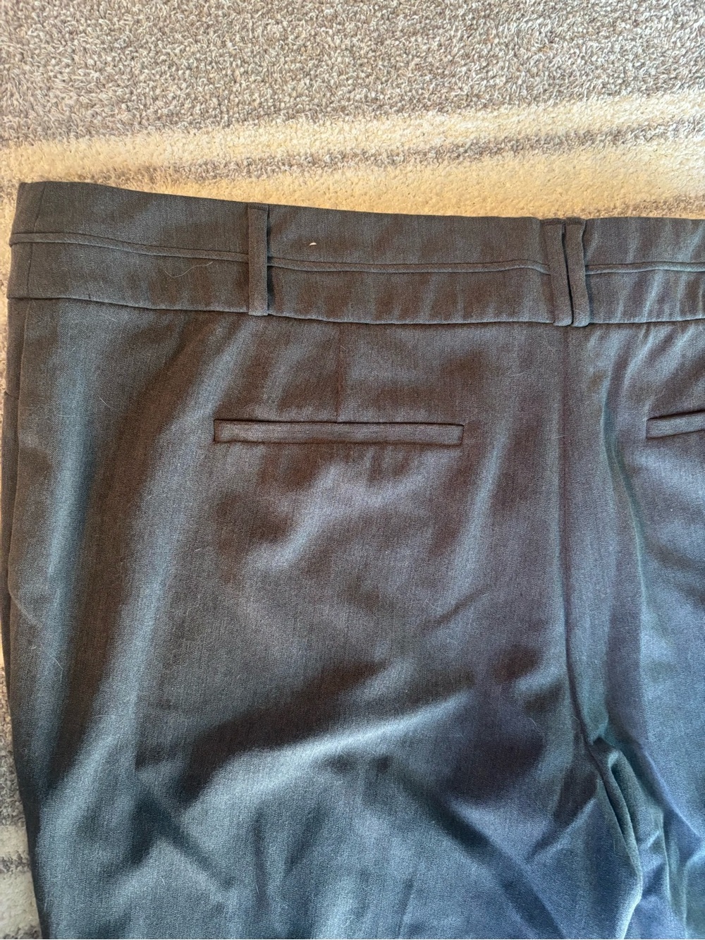 Maurices Dark Gray Bootcut Trousers Slacks Dress Pants Business Casual Office - Picture 6 of 6